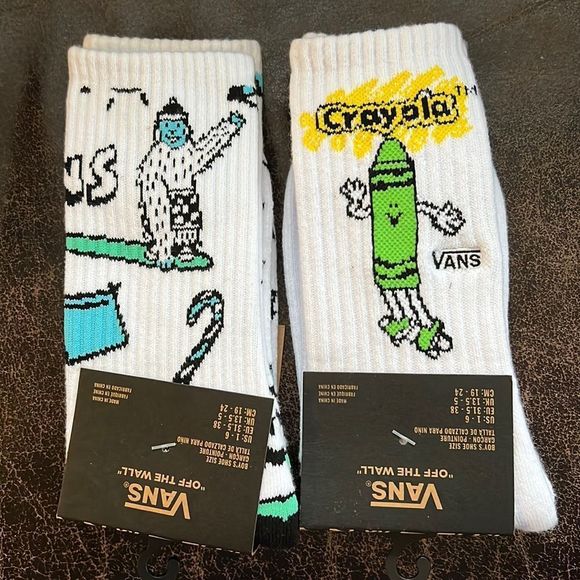 Vans Other - Vans Specialty Crew Socks for Kids